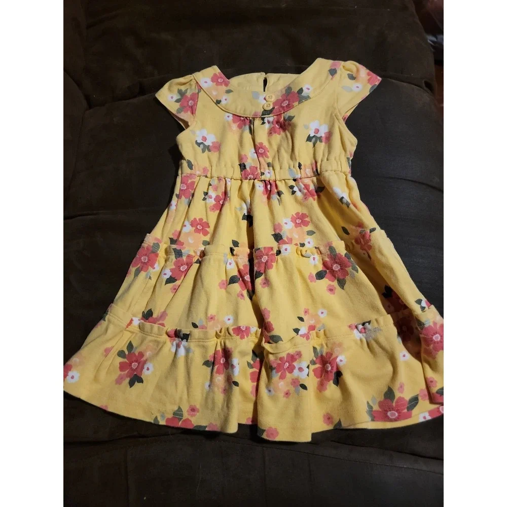 Gymboree‎ friendship camp yellow floral size 4